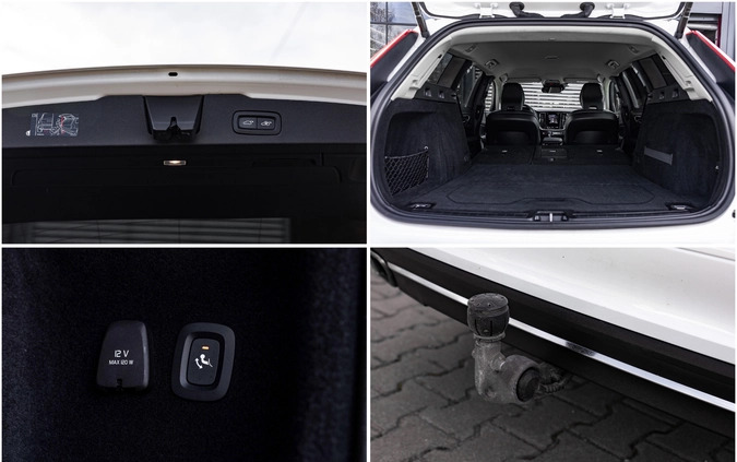 Volvo V60 cena 106900 przebieg: 162600, rok produkcji 2019 z Bobowa małe 781